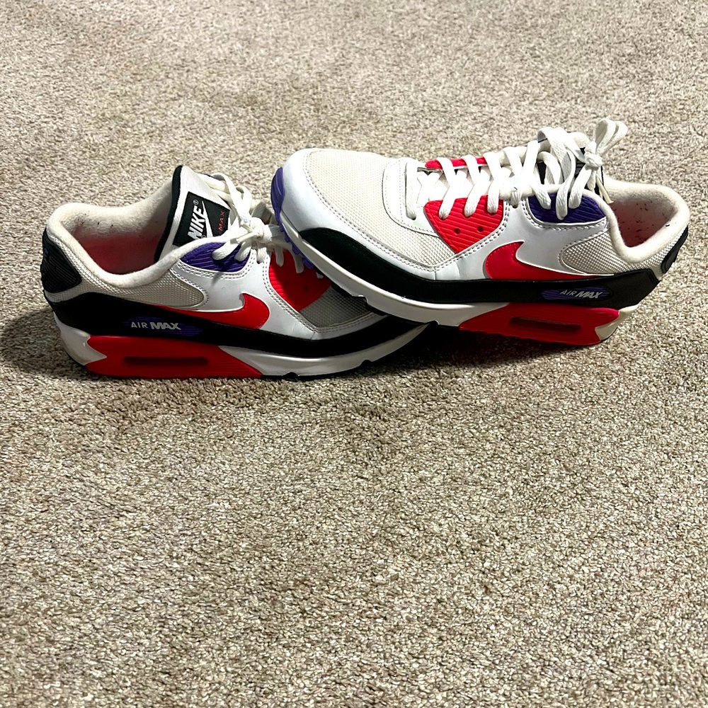 Nike Air Max - White Purple Red - Mens 10